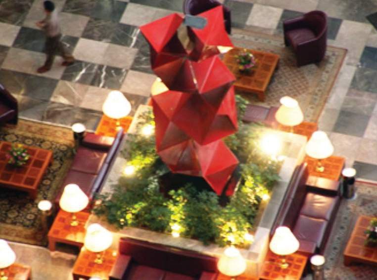 فندق راديسون بارايسو مكسيكو سيتي مدينة مكسيكو المظهر الداخلي الصورة The lobby of the hotel